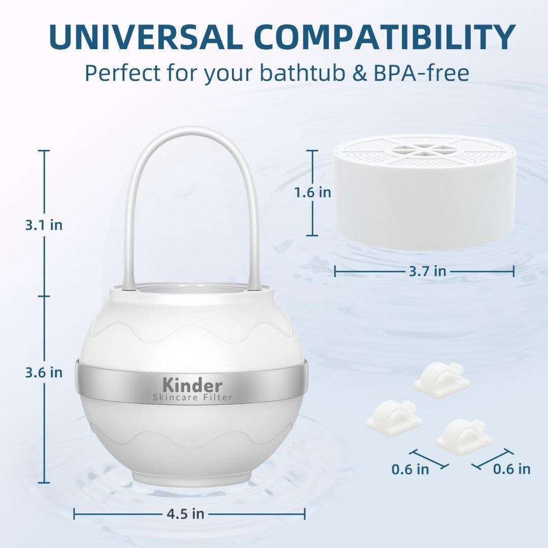 Skincare Bath Filter by Kinder Filter